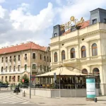 Reštaurácia Charm v Hoteli Sole ponúka kávu Montecelio.